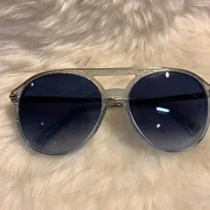 WILDFOX BARONESS GLITTER GRADIENT SUNGLASSES NEW WILDFOX BARONESS GLITTER GRADIENT AUTHENTIC FRAME  main image 2